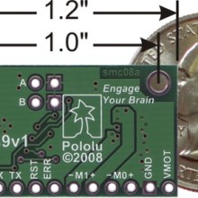 Pololu Qik 2s9v1 Dual Serial Motor Controller