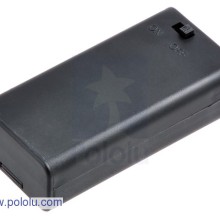 2-AA Battery Holder; Enclosed with Switch