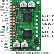 Dual MC33926 Motor Driver Carrier