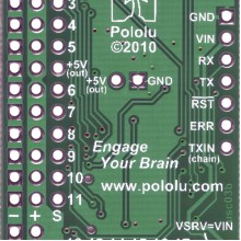 Mini Maestro 18-Channel USB Servo Controller Assembled