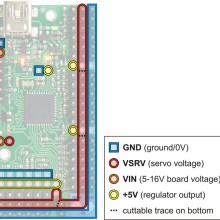 Mini Maestro 24-Channel USB Servo Controller Assembled