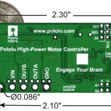 Pololu Simple High-Power Motor Controller 18v15 Fully Assembled