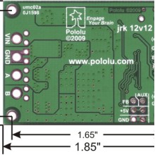 Pololu Jrk 12v12 USB Motor Controller with Feedback