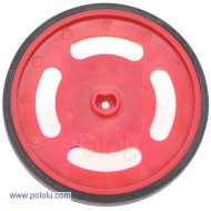Solarbotics GMPW-R Red Wheel