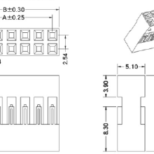 Crimp Connector Housing: 1x1-Pin 25-Pack