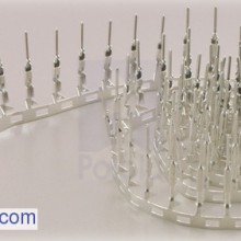 Female Crimp Pins for 0.1" Housings 100-Pack