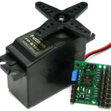 Pololu Micro Serial Servo Controller assembled