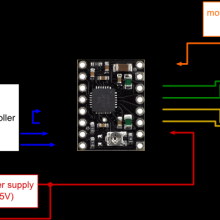 A4988 Stepper Motor Driver Carrier, Black Edition