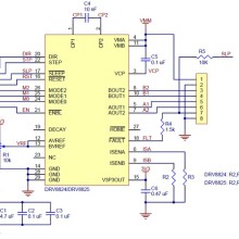 DRV8825 Stepper Motor Driver Carrier, High Current