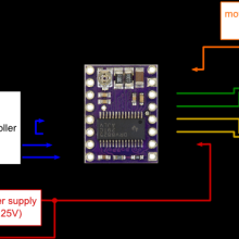 DRV8825 Stepper Motor Driver Carrier, High Current