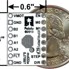 DRV8834 Low-Voltage Stepper Motor Driver Carrier