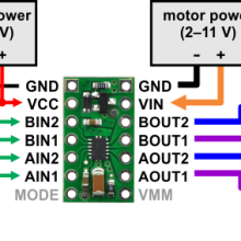 DRV8835 Dual Motor Driver Carrier