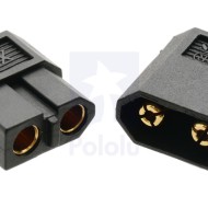 XT60 Connector Male-Female Pair; Black