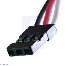 Twisted Servo Extension Cable 24" Male - Female