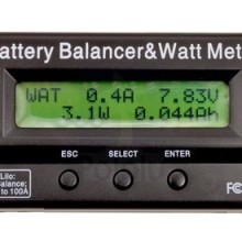 Battery Balancer & Watt Meter