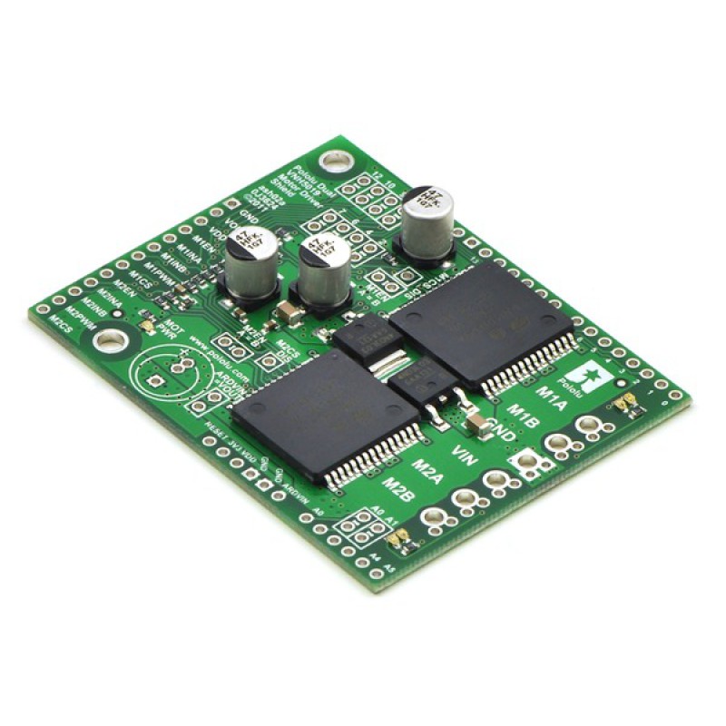 Dual VNH5019 Motor Driver Shield for Arduino