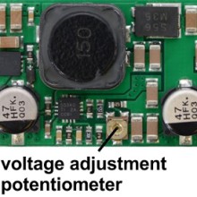 Pololu Adjustable 4-12V Step-Up/Step-Down Voltage Regulator S18V20ALV