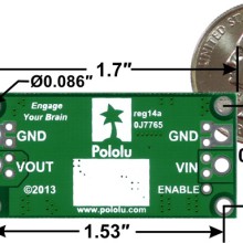 Pololu Adjustable 4-12V Step-Up/Step-Down Voltage Regulator S18V20ALV