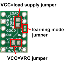 Pololu RC Switch with Small Low-Side MOSFET