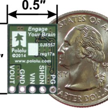 Pololu 5V, 1A Step-Down Voltage Regulator D24V10F5