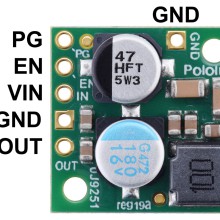 Pololu 12V, 2.2A Step-Down Voltage Regulator D24V22F12