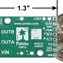 Pololu G2 High-Power Motor Driver 18v17