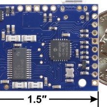 Tic T825 USB Multi-Interface Stepper Motor Controller (Connectors Soldered)