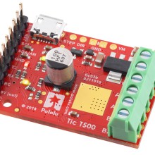 Tic T500 USB Multi-Interface Stepper Motor Controller (Connectors Soldered)