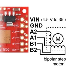 Tic T500 USB Multi-Interface Stepper Motor Controller