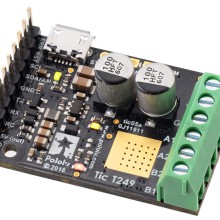 Tic T249 USB Multi-Interface Stepper Motor Controller (Connectors Soldered)