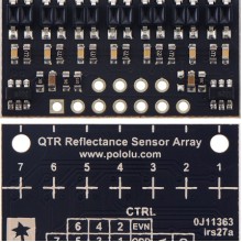 QTR-HD-07RC Reflectance Sensor Array: 7-Channel, 4mm Pitch, RC Output