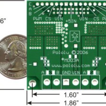 Dual VNH3SP30 Motor Driver Carrier MD03A