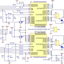 Dual VNH3SP30 Motor Driver Carrier MD03A