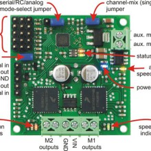 Pololu TReX Jr Dual Motor Controller DMC02