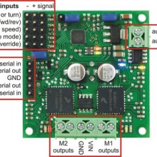 Pololu TReX Jr Dual Motor Controller DMC02