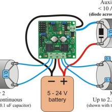 Pololu TReX Jr Dual Motor Controller DMC02