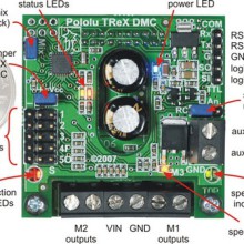 Pololu TReX Dual Motor Controller DMC01