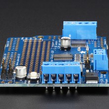 Adafruit Motor/Stepper/Servo Shield for Arduino  Kit - v2.3