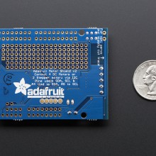 Adafruit Motor/Stepper/Servo Shield for Arduino  Kit - v2.3