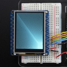 2.4" TFT LCD with Touchscreen Breakout w/MicroSD Socket - ILI9341
