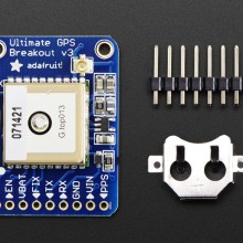 Adafruit Ultimate GPS Breakout - 66 channel w/10 Hz updates - Version 3