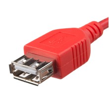 USB OTG Cable - Female A to Micro B - 5in