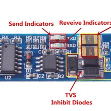 UART TTL to RS485 Two-way Converter