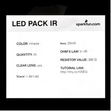 LED - Infrared 850nm 25 pack