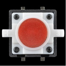 LED Tactile Button - Red