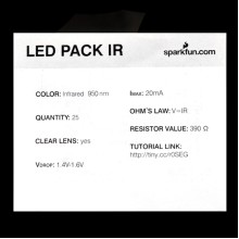 LED - Infrared 950nm 25 pack