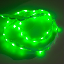 Sewable LED Ribbon - 1m, 50 LEDs (Green)