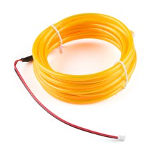 Bendable EL Wire - Yellow 3m