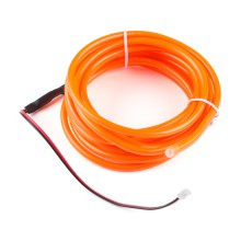 Bendable EL Wire - Orange 3m