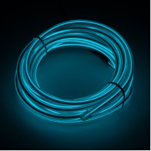 Bendable EL Wire - White 3m